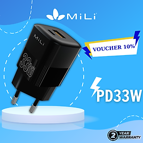 Mua Củ Sạc nhanh MiLi PD 33W GaN - HC-H33 - Hàng Chính Hãng