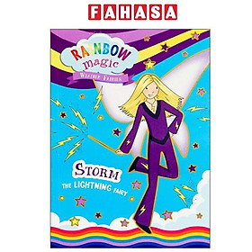 Sách ngoại văn: Rainbow Magic Weather Fairies #6 - Storm The Lightning Fairy