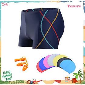 >> SO SÁNH GIÁ QUẦN BƠI NAM BOXER YESURE DIAMON CHẤT LIỆU POLYESTER SPANDEX CAO CẤP , CHỐNG THẤM , NHANH KHÔ FORM FITNESS THỜI TRANG (TẶNG KÈM NÓN BƠI BỊT TAI SILICON)- HÀNG CHÍNH HÃNG | Shopee Lazada Sendo Tiki | Nên mua ở đâu rẻ nhất 20 Quần bơi nam Boxer YESURE SOC Chất liệu polyester Spandex cao cấp , chống thấm , nhanh khô form Fitness thời trang (Tặng kèm nón bơi + bịt tai silicon) - Hàng Chính Hãng