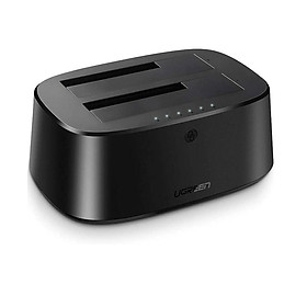 Mua Ugreen UG50854CM198TK hỗ trợ 16TB hộp docking 2.5 - 3.5inch usb 3.0 sang sata màu đen cao cấp - HÀNG CHÍNH HÃNG