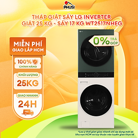 WT2517NHEG - Máy giặt sấy LG Inverter giặt 25 kg - sấy 17 kg WT2517NHEG - Hàng chính hãng
