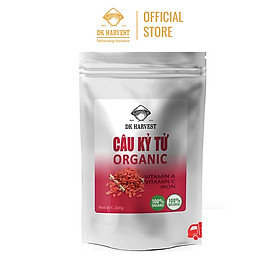 Câu Kỷ Tử Organic DK Harvest Loại Cao Cấp Nhập Khẩu - Khối Lượng 100g/200g - tác dụng tăng cường hệ miễn dịch