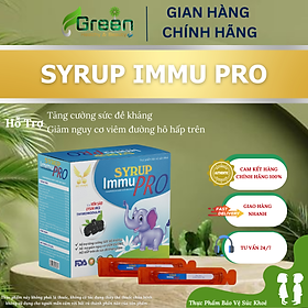 [TPBVSK] SYRUP IMMU PRO Hỗ Trợ Tăng Sức Đề Kháng ( H/20 ống x10ml)