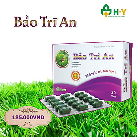 Bảo Trĩ An hộp 30 viên - hỗ trợ giảm táo bón