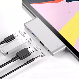 Mua Hub chia USB Type c ra HDMI cho laptop  điện thoại  máy tính bảng có MHL