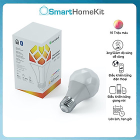 Đèn thông minh Nanoleaf Essential Smart Bulb E27 9W 806 lumens Matter A19 16+ Million Colours - Hàng Chính Hãng