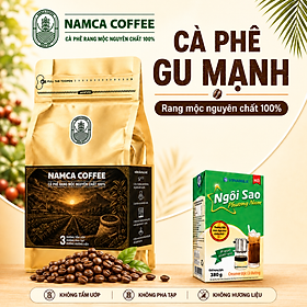 (1 Kg) CÀ PHÊ GU MẠNH - Rang Mộc Nguyên Chất 100%. (Đã bao gồm 8% VAT) - Nguyên hạt - 500g