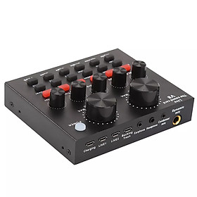 Mua Sound card V8 vỏ hợp kim CHẤT LƯỢNG CAO kết nối bluetooth ( khác vỏ nhựa ) thu âm live stream karaoke