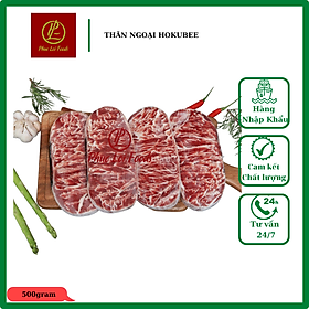 Chỉ giao HCM STRIPLOIN HOKUBEE- THĂN NGOẠI BÒ ÚC CẮT STEAK PLF 500GRAM