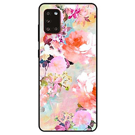 Ốp lưng dành cho Samsung Galaxy A12 / A21s / A31 - Hoa Hồng Sơn Nước