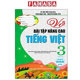 Vở Bài Tập Nâng Cao Tiếng Việt 3 - Tập 2