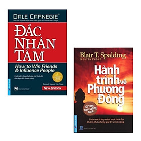 Combo Đắc Nhân Tâm + Hành Trình Về Phương Đông