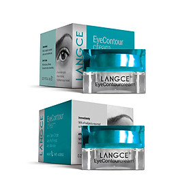 BỘ KEM MẮT EYE CONTOUR CREAM - 2x6ml KEM NGÀY + KEM ĐÊM LANGCE