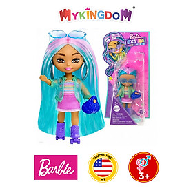 Đồ Chơi BARBIE Búp Bê Barbie Mini Mini Extra - Blue/Pink Hair HLN45/HLN44