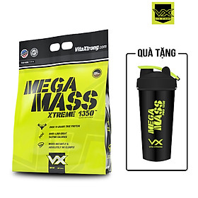 Mega Mass Pro 1350 6lbs (2.7kg) VitaXtrong Sữa Hỗ Trợ Tăng Cân Từ USA