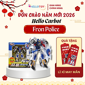 Đồ Chơi Mô Hình Lắp Ráp Xe Hơi Biến Hình Cỡ Lớn HELLO CARBOT Fron Police