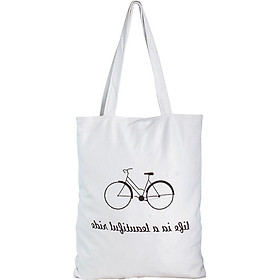 Túi Vải Đeo Vai Tote Bag Xe Đạp XinhStore