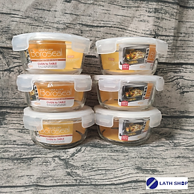 Bộ 6 Thố thủy tinh Lock&Lock LLG822 400ml