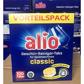 Viên Rửa Chén Alio 100 tabs Classic Geschirr