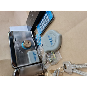 Mua Combo ổ khóa điện tử + thẻ từ trắng + đầu đọc thẻ từ bằng mật khẩu dnahf cho cửa NHÔM - new - 2021