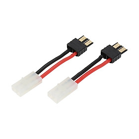 Adapter Sạc Điện Cho Xe RC Lipo Phích Cắm Traxxas Đầu Tamiya (2 Cái)