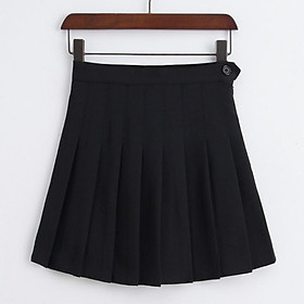 Váy Tennis Xếp Ly Nhiều Màu Cực Teen - màu đen - Size XL