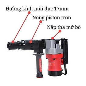 MÁY ĐỤC 1400W 17MM 0835 DRAMA THI_DRM_0835 - HÀNG CHÍNH HÃNG