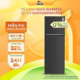 Mua Tủ Lạnh Beko Inverter RDNT360E50VZWB (321L)   - Hàng chính hãng
