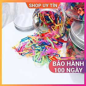 Thun Cột Buộc Tóc 100 Sợi Đủ Màu Giá Rẻ Nhất