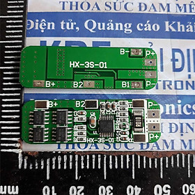 Mua module SẠC  bảo vệ quá tải pin 18650 3 viên 11.1V-12.6V 6A PCB xanh lá kde3781