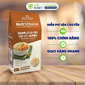 Gạo Lứt Nâu & Hạt Chia Hữu Cơ NutriChoice Gói 500G Thơm Ngon Giàu Dinh