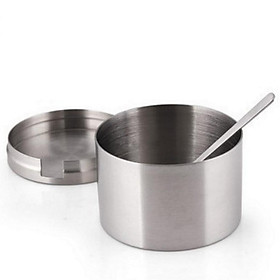 Stainless Steel Condiment Seasoning Container Pots Spices Jar