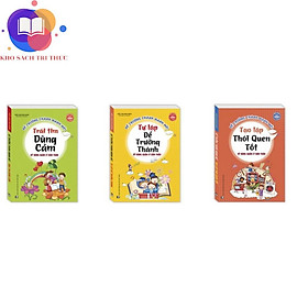 Sách - Combo3c-Kỹ năng quản lý bản thân - Tạo lập thói quen tốt & tự lập để trưởng thành& trái tim dũng cảm