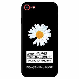 Ốp lưng in cho Iphone 7/ 8  Mẫu Cúc To Có Nhãn