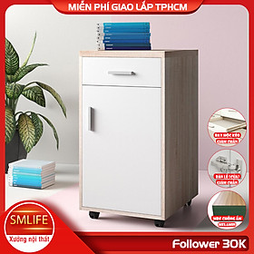 Mua Tủ đựng tài liệu  hồ sơ gỗ hiện đại SMLIFE Frederick | Gỗ MDF dày 17mm chống ẩm | D40xR45xC71cm
