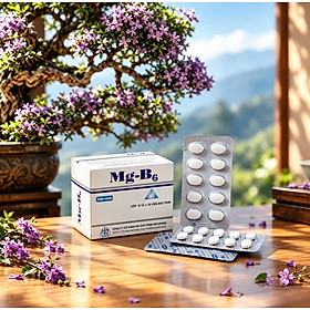 Viên uống bổ sung Mg-B6 MEKOPHAR , hộp 100 viên