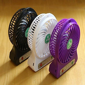 Mua Quạt mini để bàn sạc pin 3 tốc độ