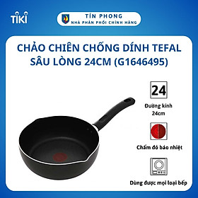 Mua Chảo chiên chống dính Tefal sâu lòng 24cm (G1646495)/ 28 cm (G1646695) - Dùng được cho bếp từ - Hàng chính hãng