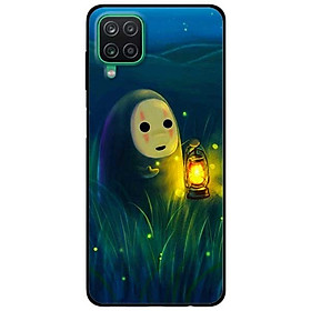 Ốp lưng dành cho Samsung Galaxy A12 mẫu Vô Diện Cầm Đèn