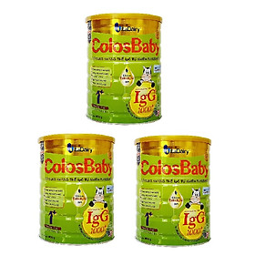 Combo 3 lon Sữa non COLOSBABY GOLD 1+ 800G