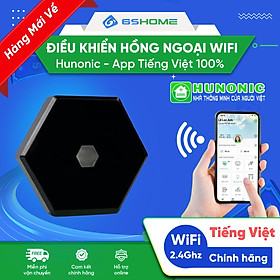 Bộ Điều Khiển Hồng Ngoại WiFi Thông Minh Hunonic, Điều Khiển Các Thiết Bị Tivi, Máy Lạnh, Quạt Từ Xa Qua Điện Thoại