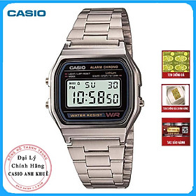 Đồng hồ unisex Casio A158WA-1DF