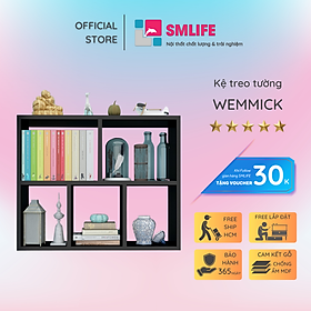 Mua Giá sách treo tường gỗ MDF cao cấp SMLIFE Wemmick