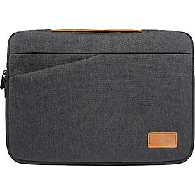 Túi chống sốc Macbook Air, Macbook Pro, Laptop sọc đan chéo kèm quai xách