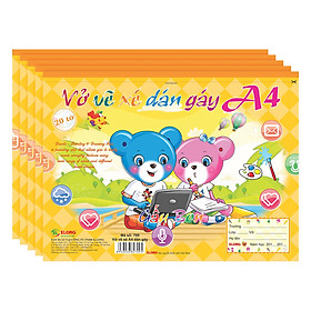 Nơi bán Lốc 5 Vở Vẽ Xé Klong A4 MS 709 (20 Trang) - Giá Từ -1đ