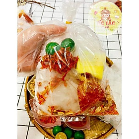 Mua Bánh Tráng Trộn Thập Cẩm Full Topping Như Hình (Kèm Nước Sốt  Bơ  Tắc)