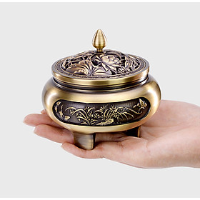 Mua Lư xông trầm hương bằng đồng thau phong thuỷ Hồng Thắng