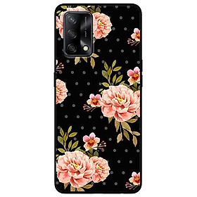 Ốp lưng dành cho Oppo A54 - A74 - A94 - A15 / A15s mẫu Họa Tiết Hoa Cam