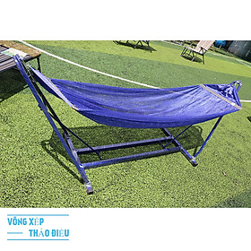 Mua Bộ võng xếp sơn tĩnh điện khung vuông cao cấp