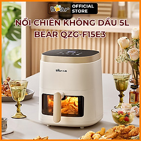 Nồi chiên không dầu 5L Bear QZG-F15E3 - Hàng Chính Hãng